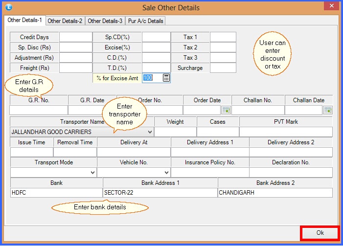 fmcg purchase return other details 23